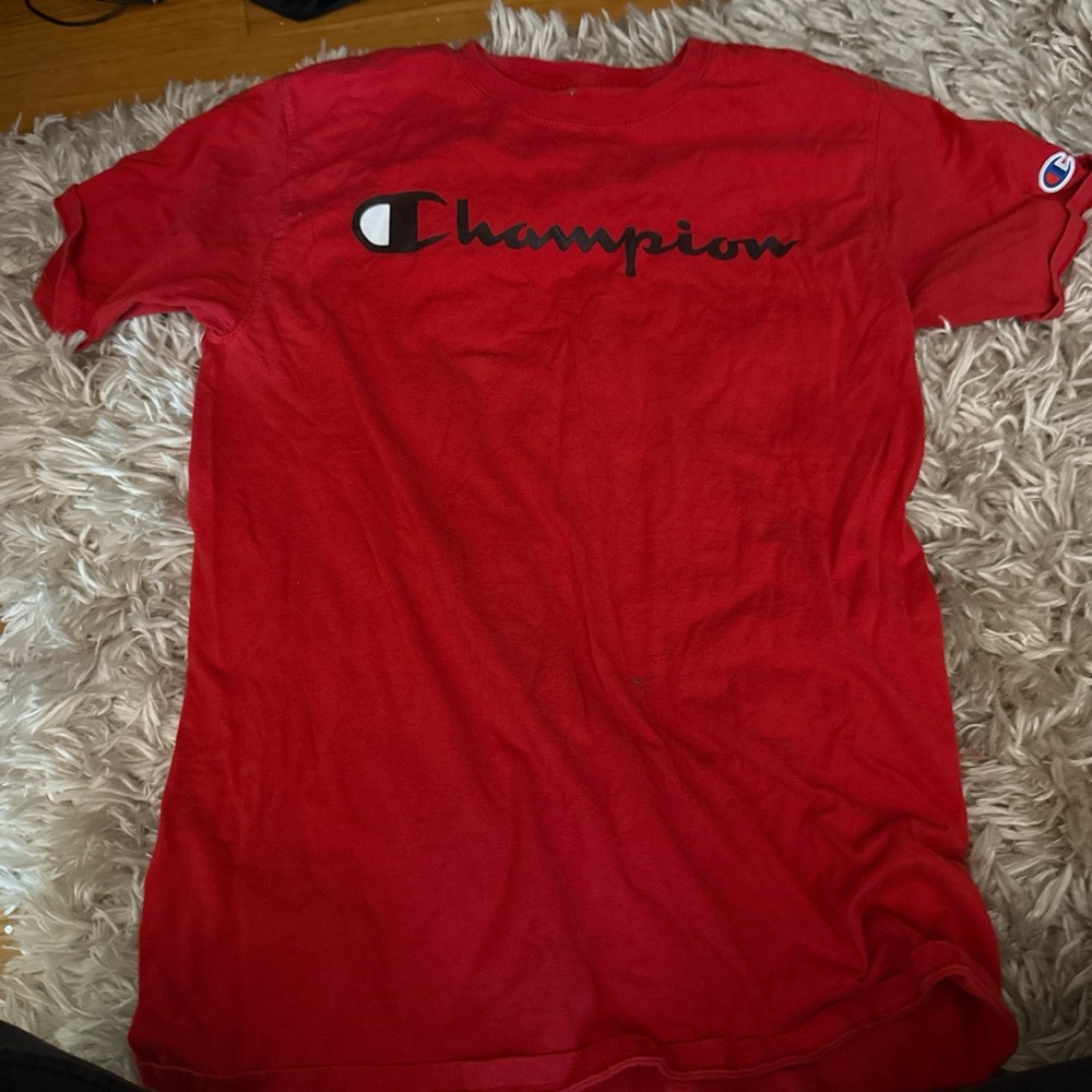 Champion Bold Red Tee